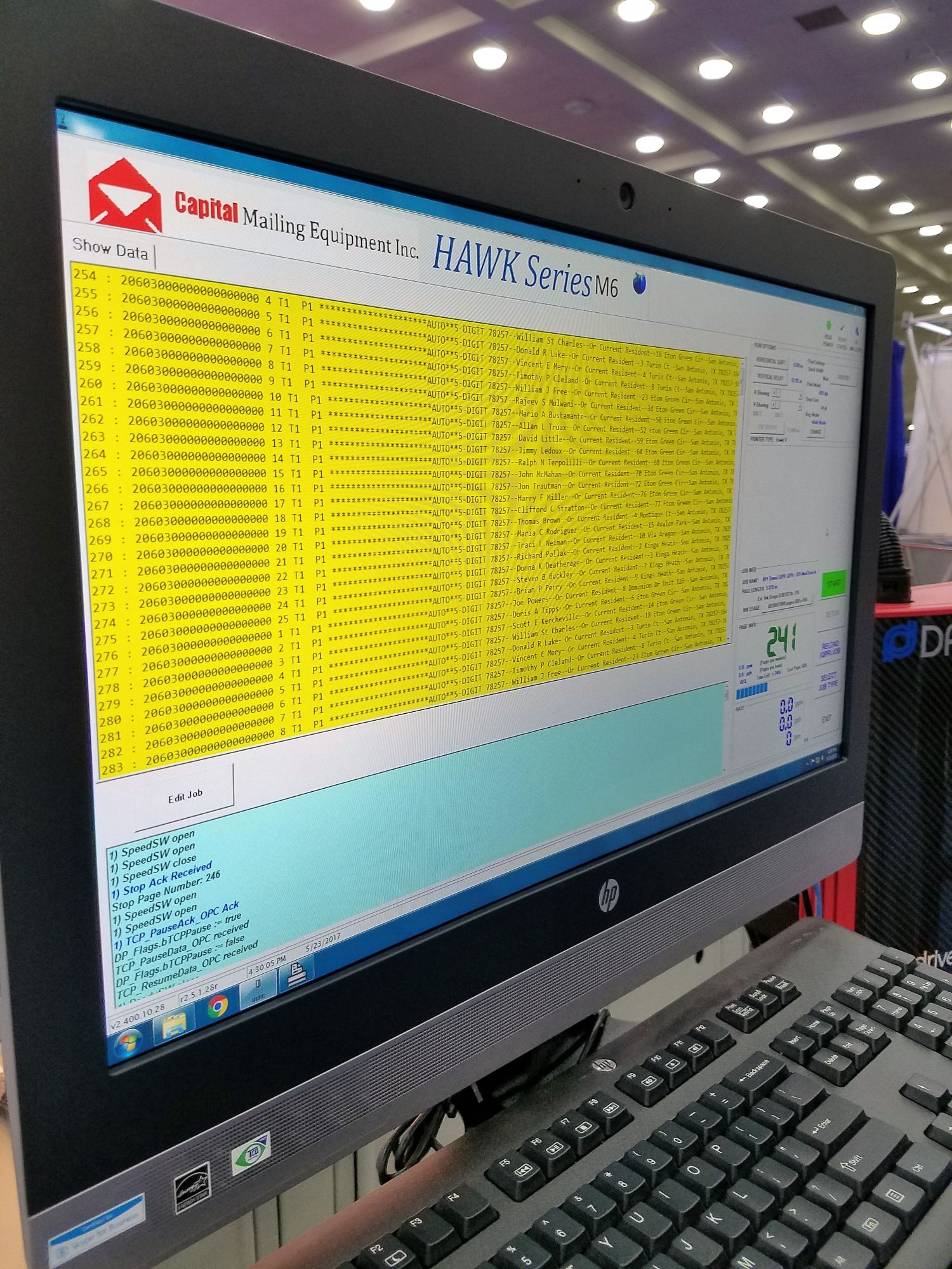 CME HAWK M6 software